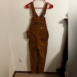 Women’s Carhartt double front overalls